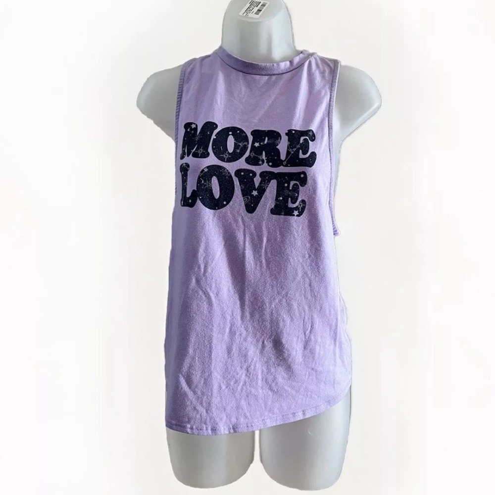 No Boundaries More Love Juniors’ Active Tank Top and Bralette